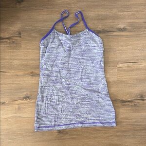Lululemon Athletica Purple Tank Top